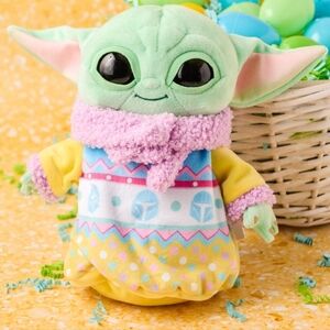STAR WARS Grogu Mandalorian The Child BABY YODA Easter PLUSH Jedi Stuffed Toy